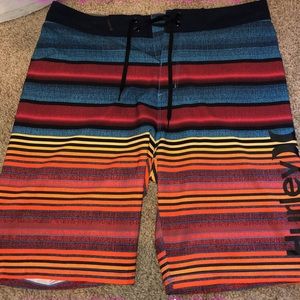 Men Hurley Swim Trunk Size 30